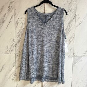 NEW Sonoma Blue Streak Tank Top SZ XXL